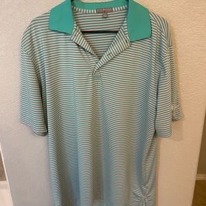 Peter Millar summer comfort golf polo size large (Tucson National)